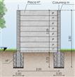 Columna Pretensada De Hormigon 2.8mt