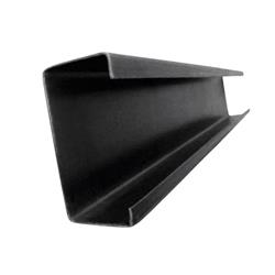Perfil C Neg. 100mmx40mmx1.6mmx12mt