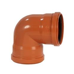 Codo A 87°30´hh 110mm 110mm. X 2.7mm.