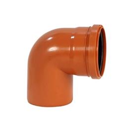 Codo A 87°30´ Mh 160mm 160mm. X 3.9mm.