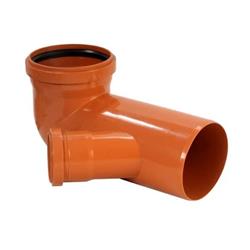 Codo A 87°30´acometida 110mmx1.8mmxderecha A 45°