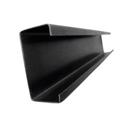 Perfil C Neg. 100mm. X 50mm. X 2.0mm. X 12mts.