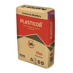 Plasticor Cem. Alb. 25kg
