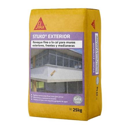 Stuko Exterior Fino A La Cal 25kgs.