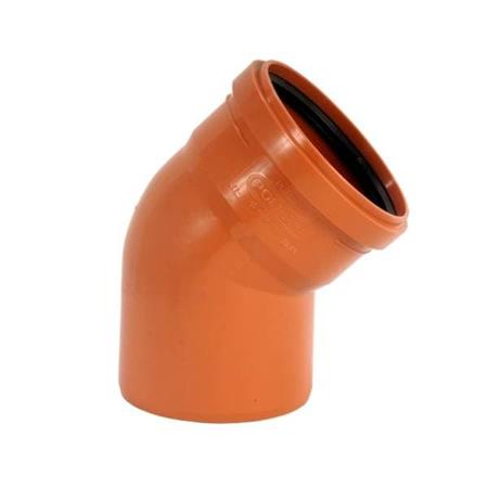 Codo A 45° Mh 110mm 110mmx2.7mm