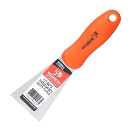 Espatula Pintor Laminada Mango Plastico 80mm