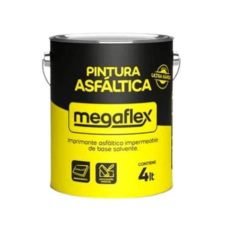 Pintura Asfaltica Megaflex 4lt