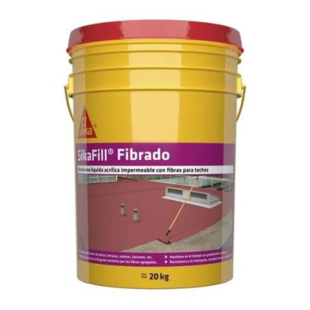 Membrana Liq. Sikafill Fibrado 20kg